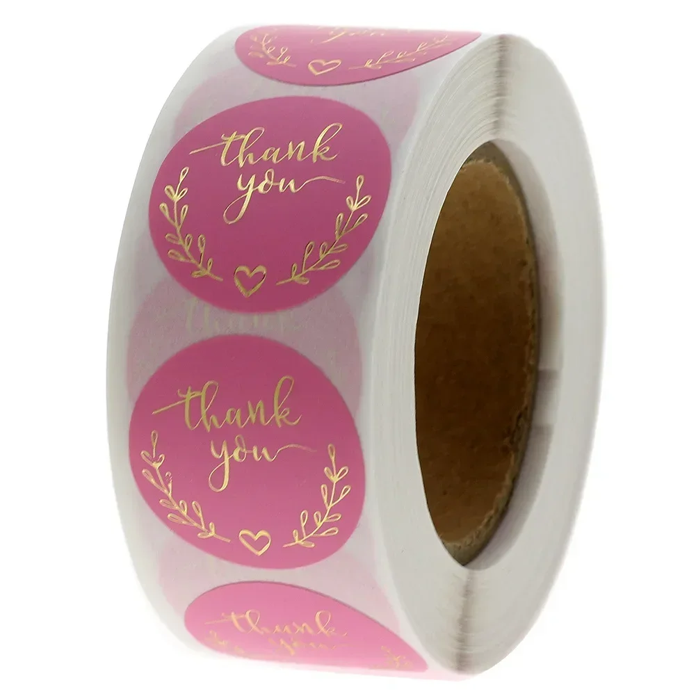 Stationery Supply Business - 50-500 pezzi adesivo di ringraziamento etichetta