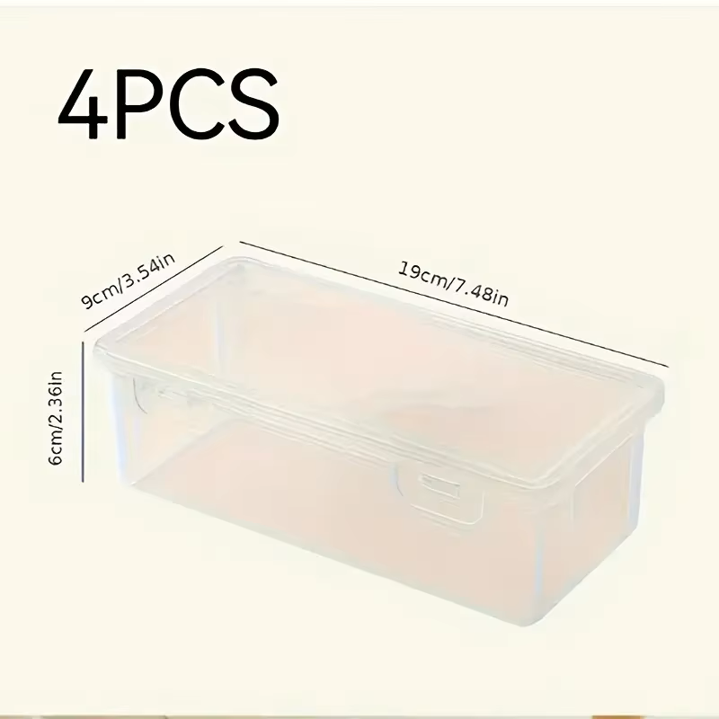 Stationery Office Supply Store - 4 grandi scatole portaoggetti in PP