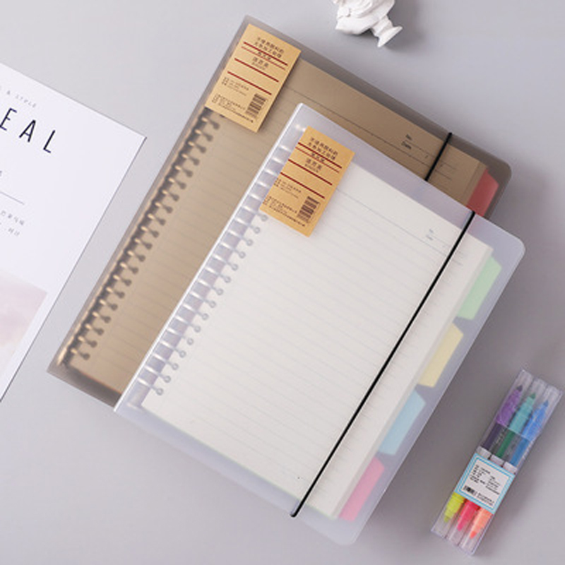 Graph Paper Pad - Raccoglitore di ricarica a fogli mobili