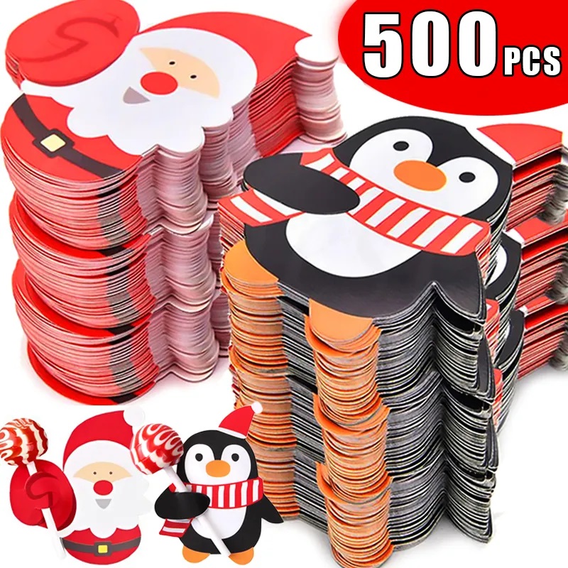 Cardstock Paper Pack - Carte di carta lecca-lecca di Natale