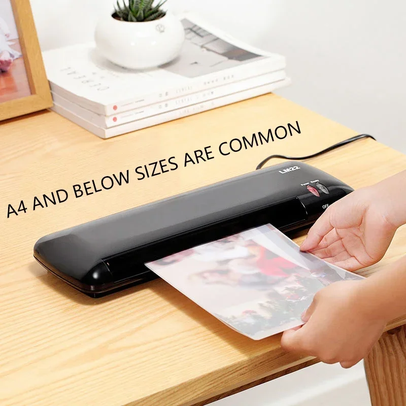 Document Laminator Pouch - Plastificatrice A4 per Documenti, Foto e