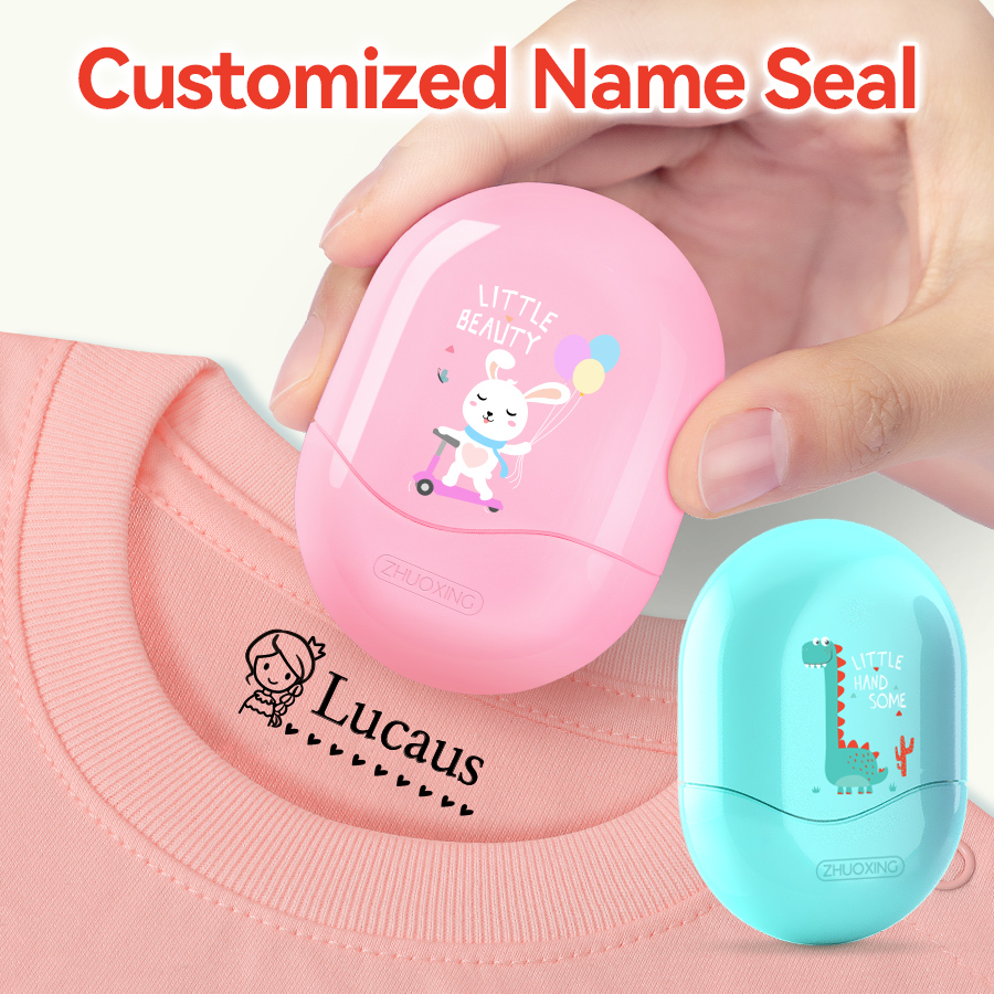 Self Inking Stamp - Timbro personalizzato con nome studente: sigillo