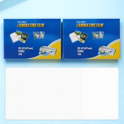Document Laminator Pouch - 200 Fogli per Laminazione Termica Trasparenti,