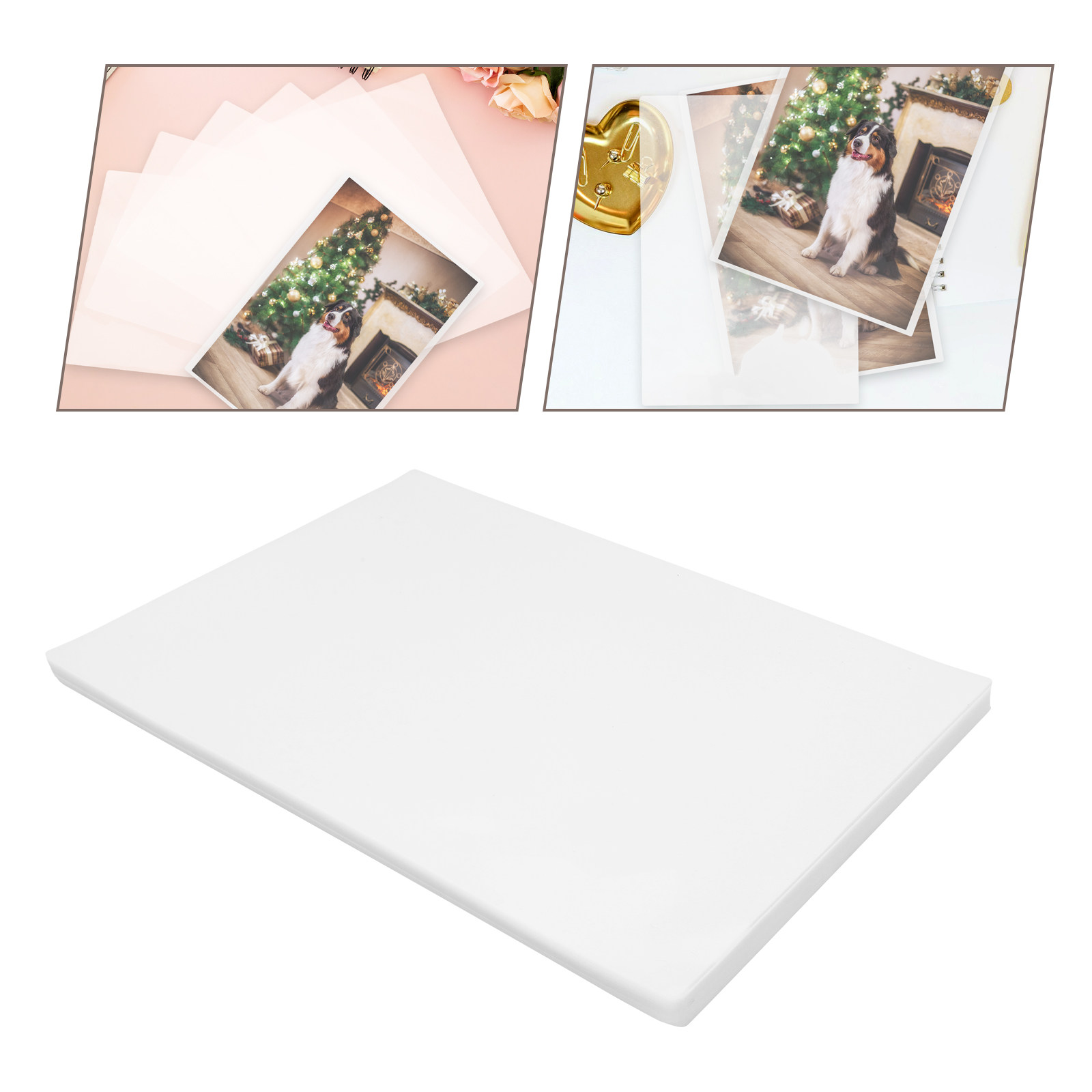 Document Laminator Pouch - 100 Pezzi Buste per Laminazione Termica
