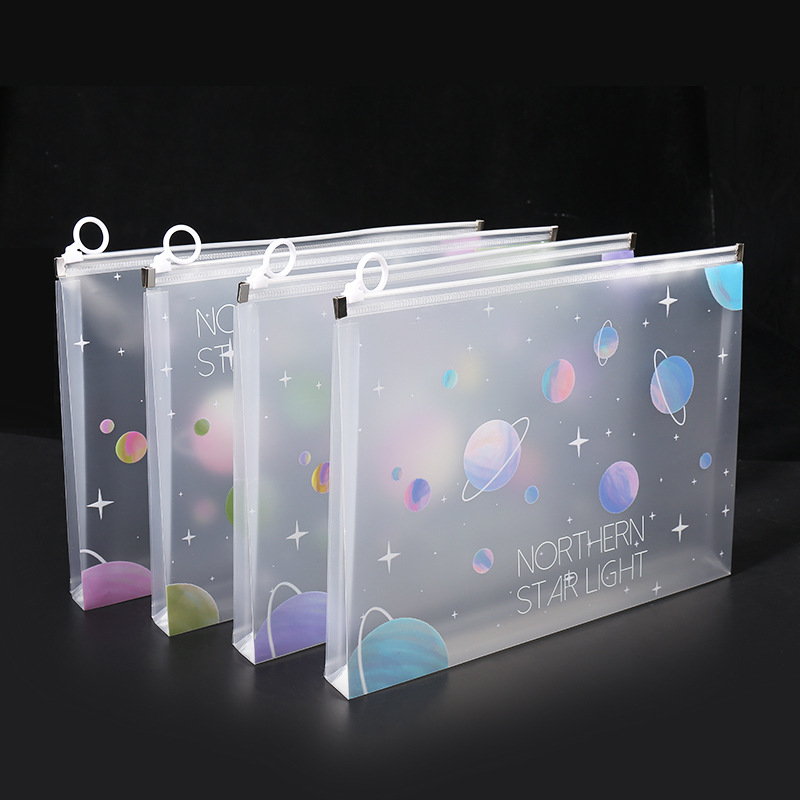 Office Stationery And Supply - 4/12pcs A4 Spazio Cerniera Cartella File