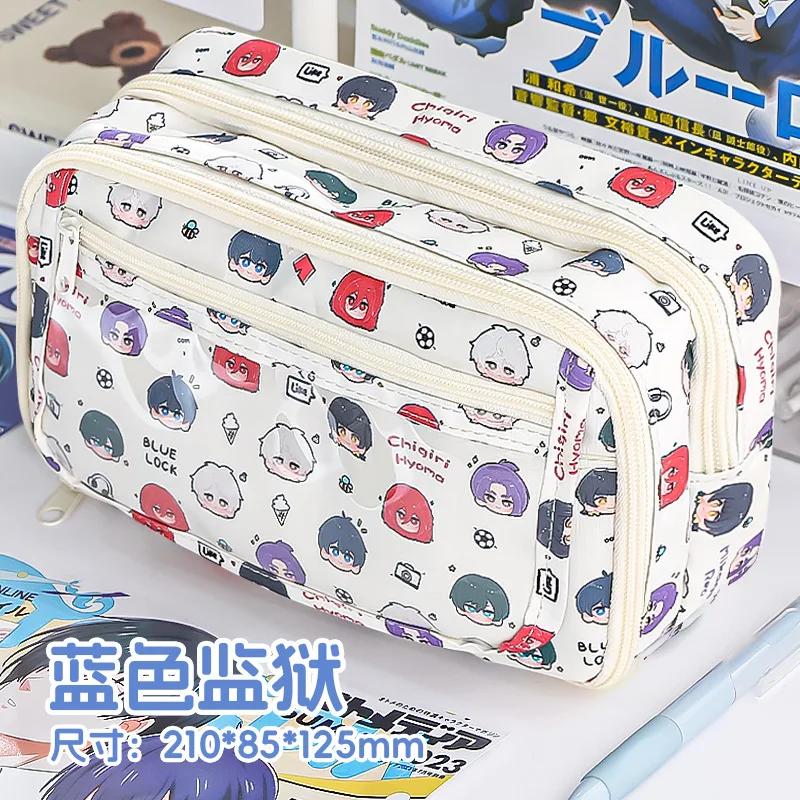 Stationery Warehouse - Astuccio Itabag Anime Blue Lock, Portapenne
