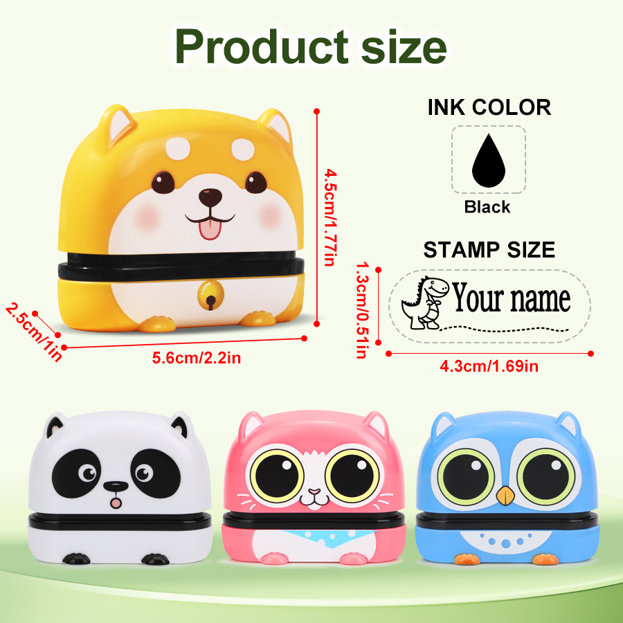 Timbro con nome carino persona - Self Inking Stamp recensione e prezzo