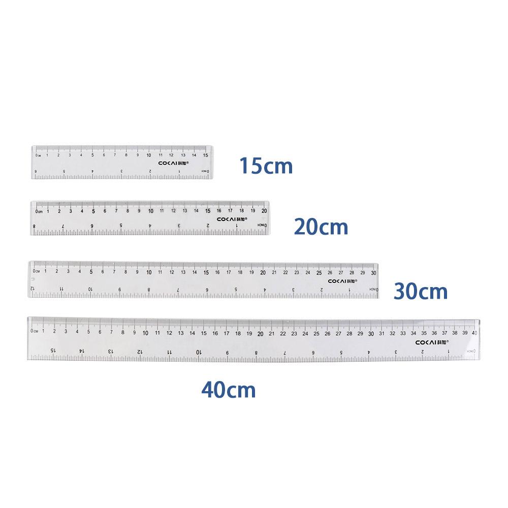 Accessori da Scrivania: Righel - Ruler Set Transparent recensione e prezzo