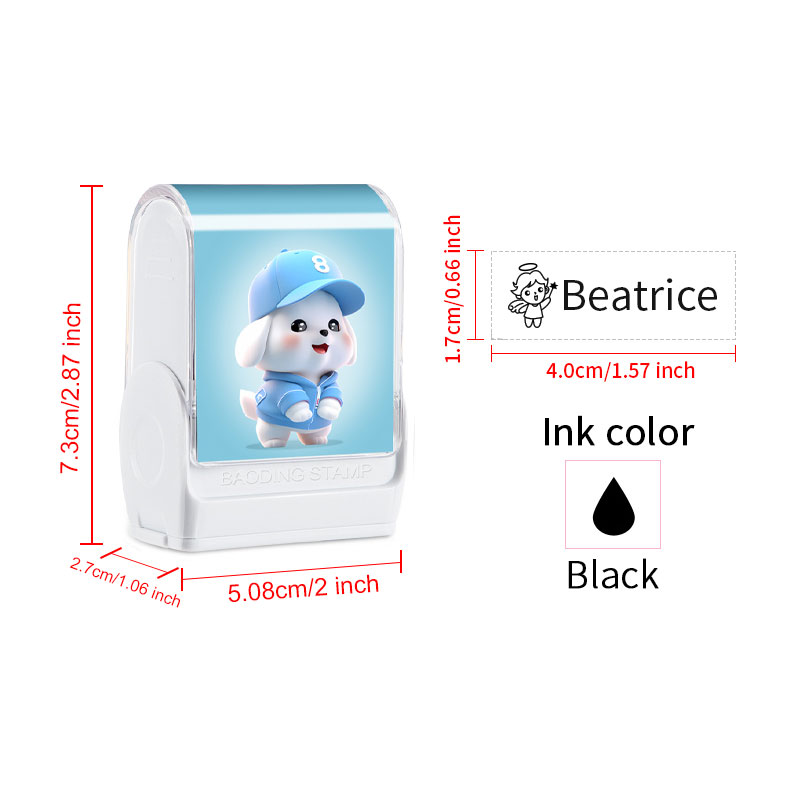 Timbro personalizzato per vest - Self Inking Stamp recensione e prezzo