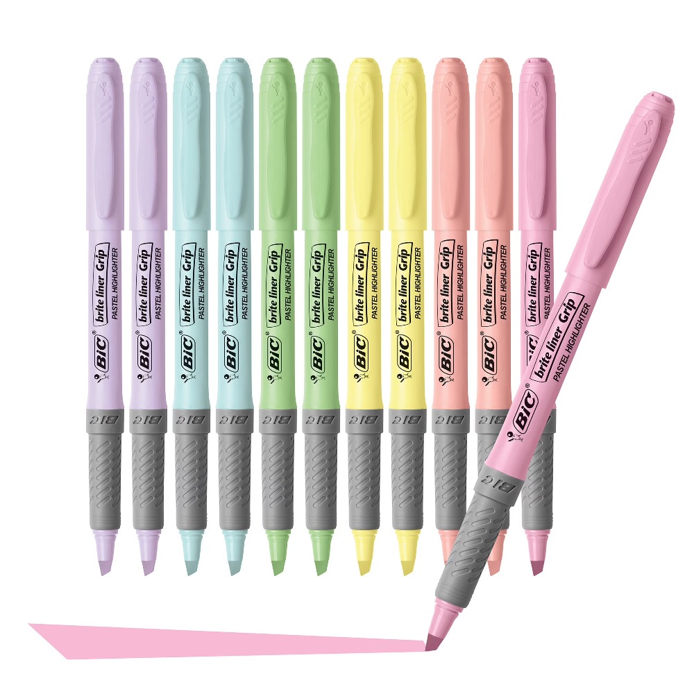 Evidenziatori Pastello Grip, C - Office Stationery And Supply recensione e prezzo