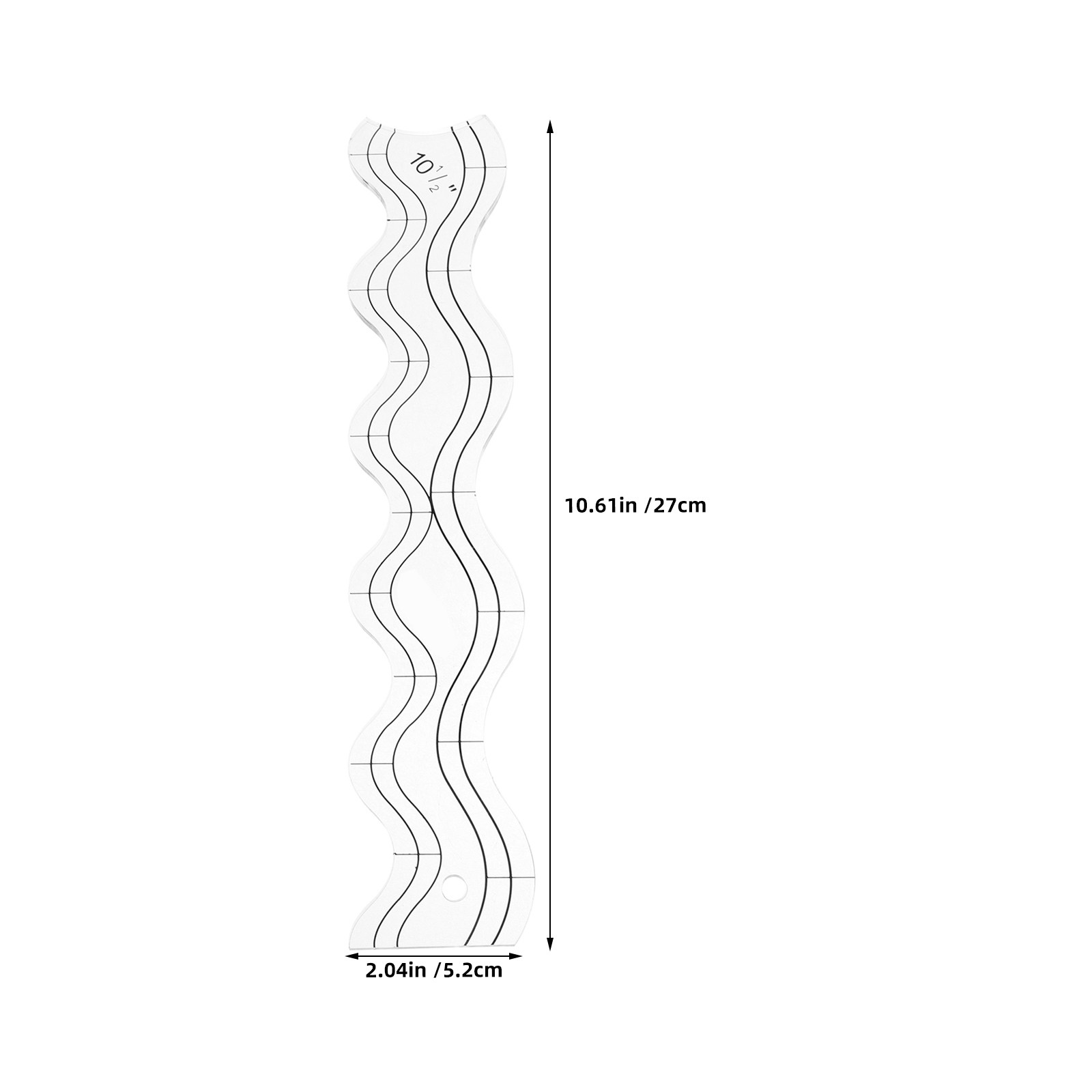Set di 2 Righelli per Quilting - Ruler Set Transparent recensione e prezzo