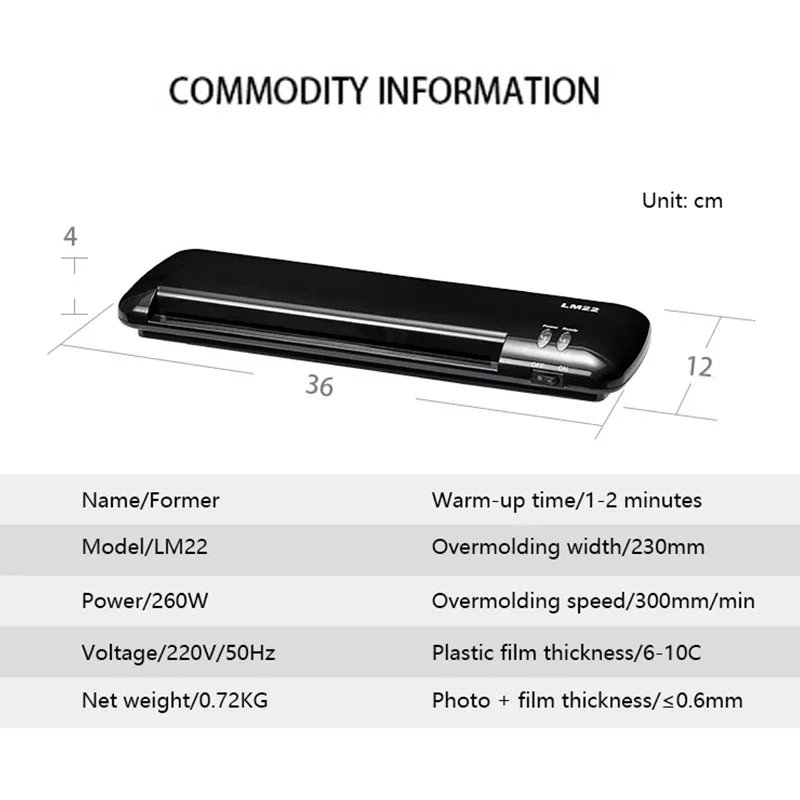 Eccellente Macchina Laminatric - Document Laminator Pouch recensione e prezzo