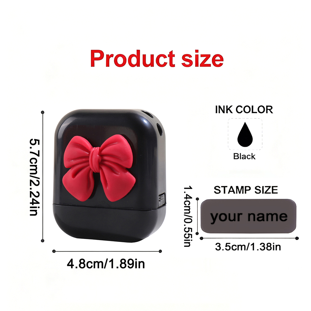 Timbro Personalizzato con Nome - Self Inking Stamp recensione e prezzo