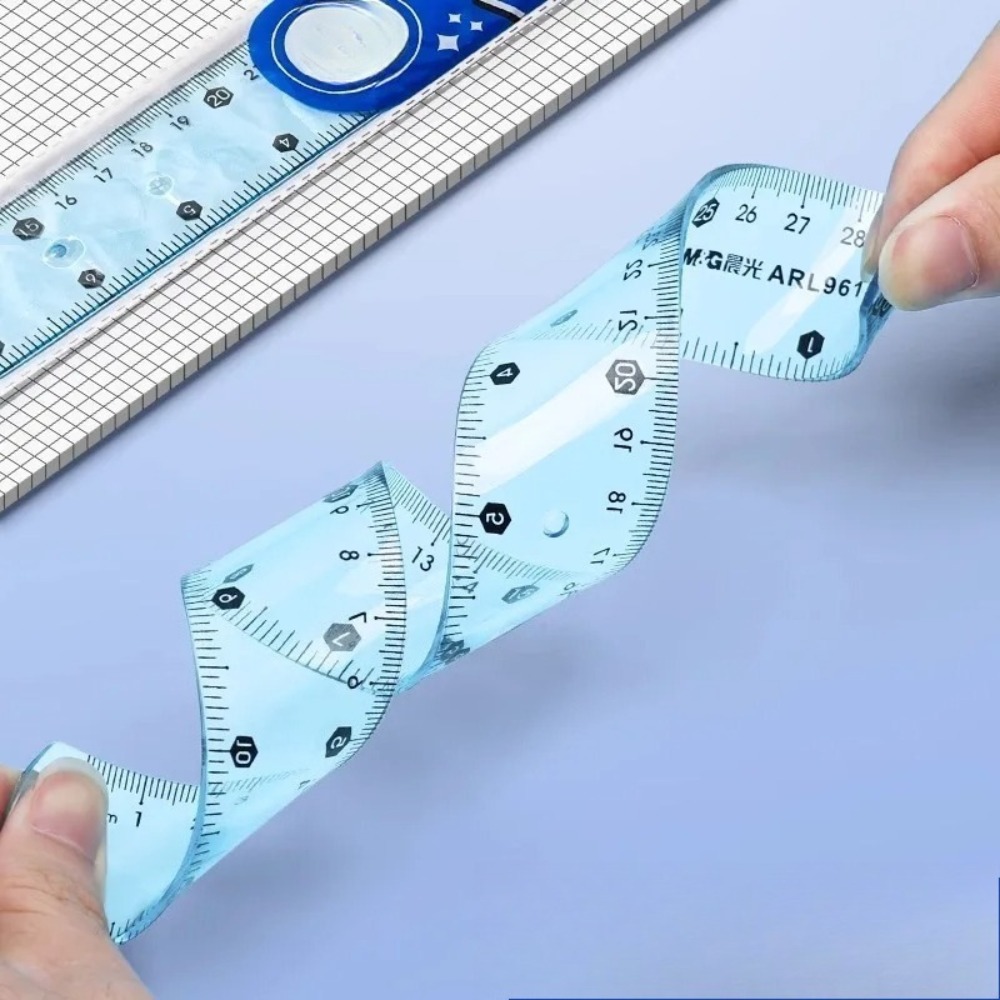 1/3 pezzi di righello morbido  - Ruler Set Transparent recensione e prezzo