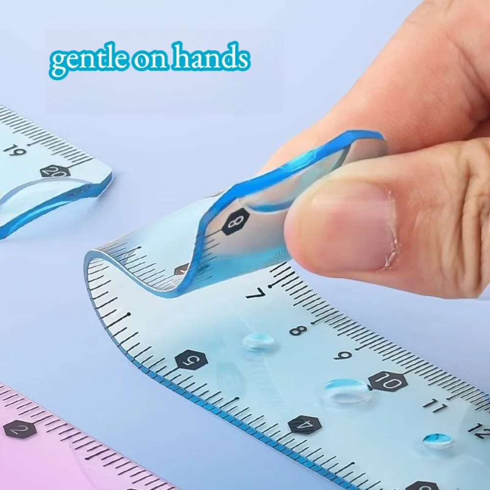 1/3 pezzi di righello morbido  - Ruler Set Transparent recensione e prezzo
