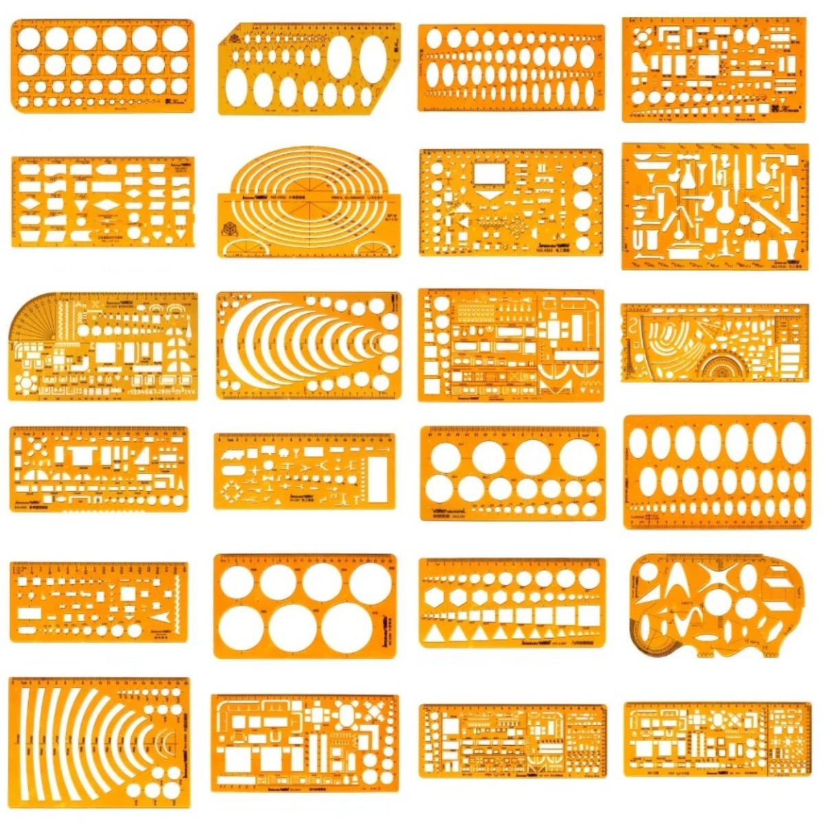 Set di modelli di disegno geom - Ruler Set Transparent recensione e prezzo