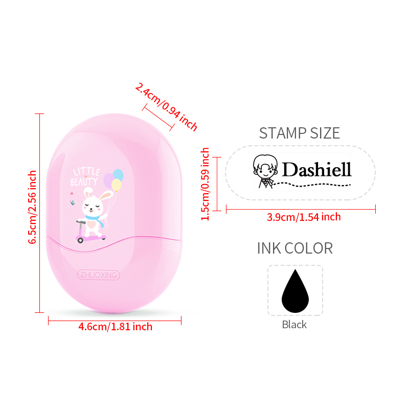Timbro personalizzato con nome - Self Inking Stamp recensione e prezzo
