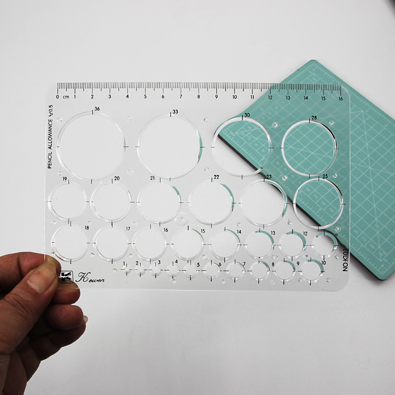 Dimensioni di disegno traspare - Ruler Set Transparent recensione e prezzo