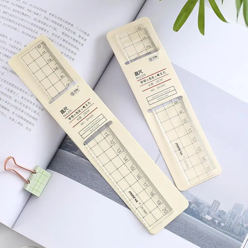 1 pz Simple15cm 18cm 20cm tras - Ruler Set Transparent recensione e prezzo