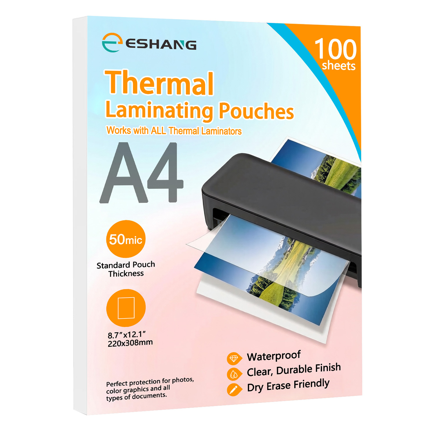 ESHANG Fogli per Laminazione A - Document Laminator Pouch recensione e prezzo